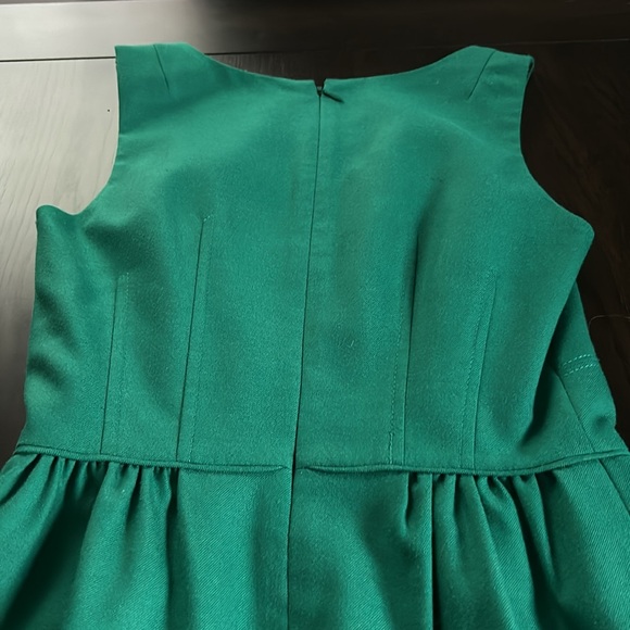 J Crew 00 Green Dress - Picture 3 of 5